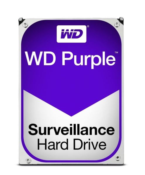 Western Digital 4 TB 3,5" HDD, 5400 RPM, WD Purple, 256MB