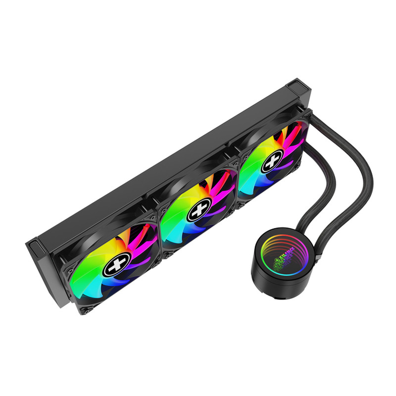 Xilence LQ360G.ARGB Gaming Series vodeno hlađenje za procesore Intel/AMD Multi socket, 3×120mm PWM ARGB ventilator, crno