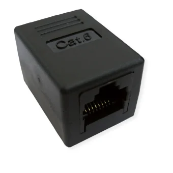 Roline VALUE UTP RJ45 modularna spojnica Cat.6/Class E, plastična, crna