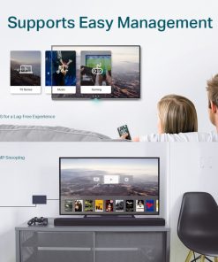 TP-Link 16-port Gigabit Easy Smart preklopnik (Switch), 16×10/100/1000M RJ45 ports, metalno kućište