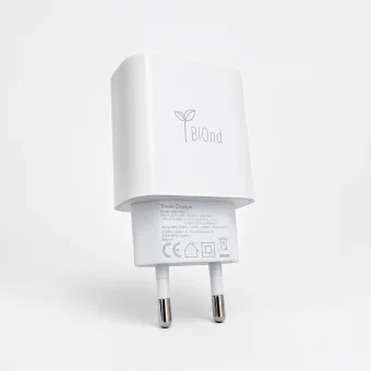 BIOnd USB-C zidni punjač, 20W, bulk