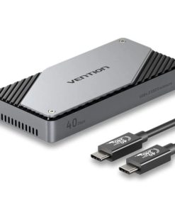 Vention USB 4.0 M.2 NVMe SSD Enclosure (USB 4.0 Type-C) Gray Aluminum Alloy Type