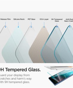 Spigen Glass tR EZ Fit HD 2 Pack, transparency - Samsung Galaxy S25 Ultra (AGL09082)