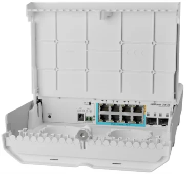 MikroTik CSS610-1Gi-7R-2S OUT - netPower Lite 7R