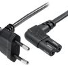 Transmedia Power Cable, angled, 5m