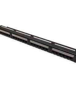 Roline VALUE Cat.6a/Class EA 19" Patch Panel 24-porta UTP, crni