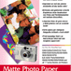 Canon Matte Photo Paper MP101 - A4 - 50L