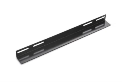 NaviaTec L profil (L Bracket) za 600mm duboki ormar, crni, 1 par