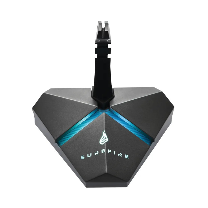 SureFire Axis igraći HUB - držač za miš, 3×USB 3.2 Gen1, 1×MicroSD, RGB LED