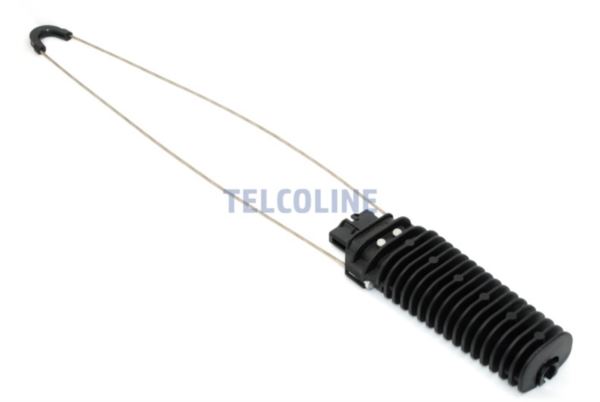 NFO Anchor clamp for round cables, diameter 10-16 mm, 17,5kN, bail 340 mm