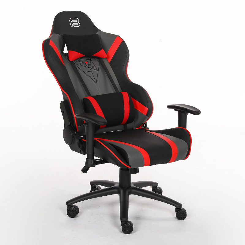 Bit Force Diablo L-2D igraća stolica crno/sivo/crvena