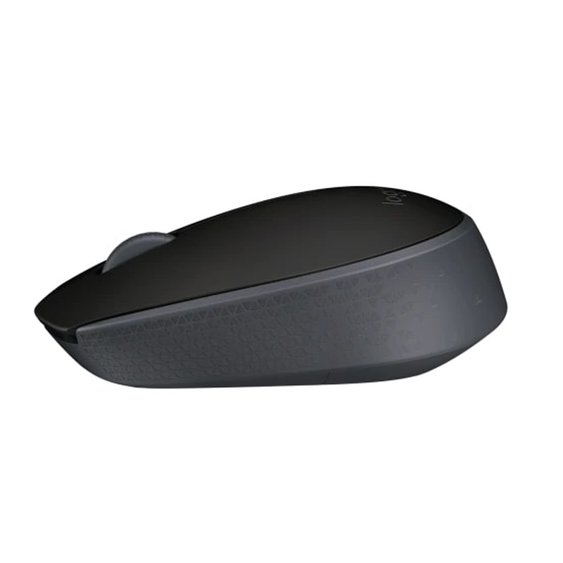 Logitech M171 bežični optički miš, USB, crni/sivi (910-004424)