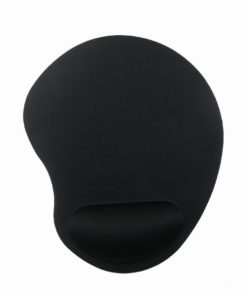 Gembird Mouse pad with soft wrist support, black