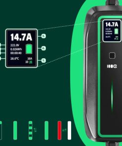 Green Cell (EV16) 3.6kW, 10/16A Schuko - Tip 2 mobilni punjač za punjenje električnih vozila i Plug-In hibrida 6.5m
