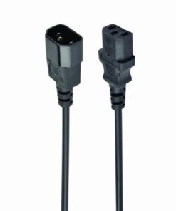 Gembird Power cord (C13 to C14), 1.00 mm2, 10 A, 5 m