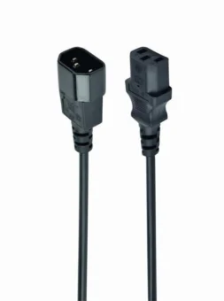Gembird Power cord (C13 to C14), 1.00 mm2, 10 A, 5 m