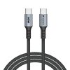Verbatim Sync & Charge kabel USB-C na USB-C, M/M, 60W PD3.0/QC3.0, crni, 1.2m