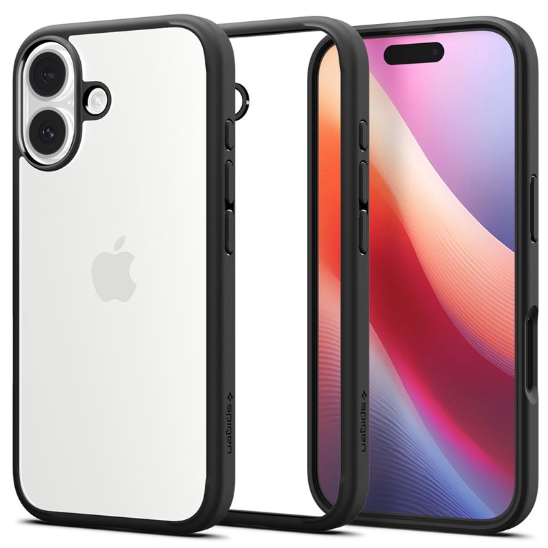 Spigen Ultra Hybrid, matte black - iPhone 17 (ACS10377)