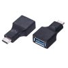 Roline VALUE adapter, USB 3.2 Gen1 (C) na USB 3.1 Gen1 (A), M/F, OTG, crni