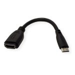 Roline VALUE adapter/kabel HDMI - Mini HDMI, F/M, 0.15m