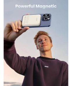 UGREEN prijenosni punjač 10000mAh, bežično punjenje do 15W, USB-C, Power Delivery do 20W, bijeli