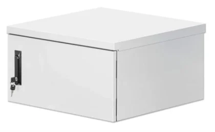 Intellinet Industrial IP55 19" Wall Mount Cabinet with Integrated Fans, 6U