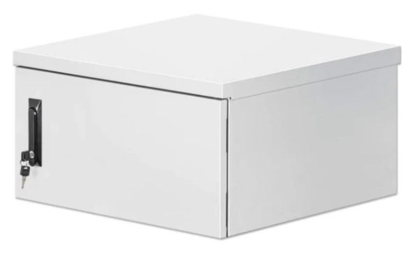 Intellinet Industrial IP55 19" Wall Mount Cabinet with Integrated Fans, 6U