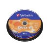 DVD-R Verbatim 4.7GB 16× Matt Silver 10 pack spindle