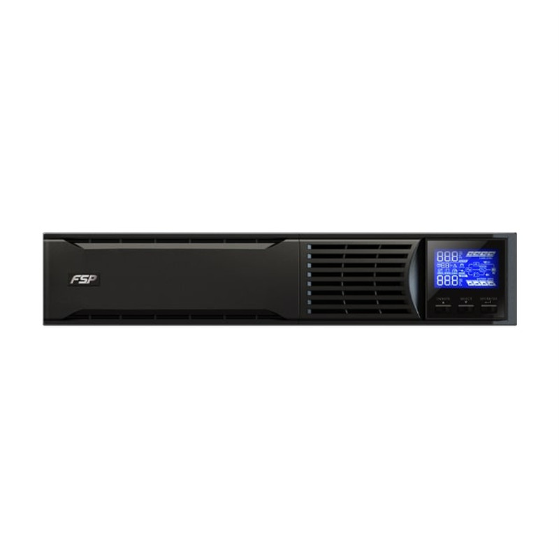 Fortron Source UPS Eufo Tower/Rack 3000VA/2700W, Line-interactive, USB, RS-232, EPO, 8×IEC, 6×9Ah, LCD