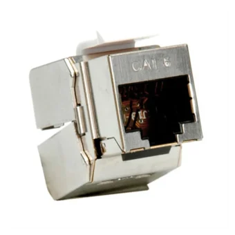 Roline RJ45 Keystone konektor Cat.6/Class E, STP (tool-free), srebrni