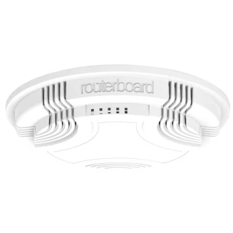 Mikrotik cAP 2nd (RBcAP2nd) zidni/stropni AP, 650MHz CPU, 64MB RAM, 1×LAN, 2.4Ghz 802.11b/g/n, 2dBi integrirana antena, RouterOS L4, plastično kućište, PoE, PSU