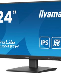IIYAMA 24" XU2491H-B1 FHD (1920x1080) IPS 16:9, 100Hz, 300cd/m2, 1300:1, 0.5ms, HDMI/DP