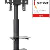 Transmedia Pedestal for LCD Monitor for flat screens 37“ - 70“ (94 - 178 cm)