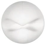 Transmedia Cable Drops 6 pcs in blister package, White