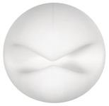 Transmedia Cable Drops 6 pcs in blister package, White