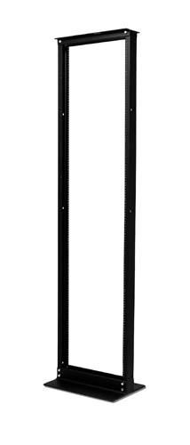 APC NetShelter 2 Post Rack 45U #12-24 Threaded Holes Black