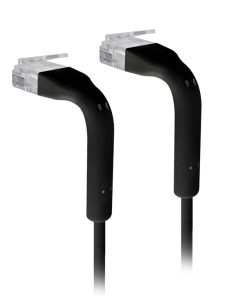 Ubiquiti UniFi Ethernet Patch Cable 0,22m, Cat6, crni