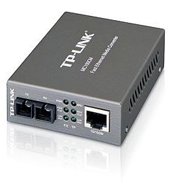 TP-Link 100Mbps RJ45 to 100base optical (SC, MM)-2km Media Converter