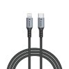 Verbatim Sync & Charge kabel USB-C na Lightning, M/M, 60W PD3.0, crni,1.2m