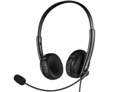 Sandberg 2in1 Office Headset Jack USB