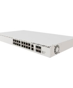 Mikrotik CRS320-8P-8B-4S+RM, ARM 32bit Dual-Core 800 MHz CPU, 256MB RAM, 32MB, 1-8 PoE+(802.3af/at), 9-16 PoE++(802.3af/at/bt), 4x10G SFP+, 8xPoE++ ports (802.bt), 1xRJ45, 1xGLAN, RouterOS L4
