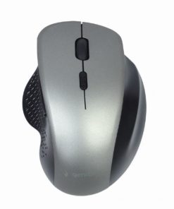 Gembird 6-button wireless optical mouse, black-spacegrey