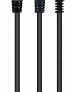Gembird S FTP Cat.6A LSZH patch cord, black, 0,5 m