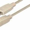 NaviaTec USB 2.0 A muški na B muški kabel, 3m, bež