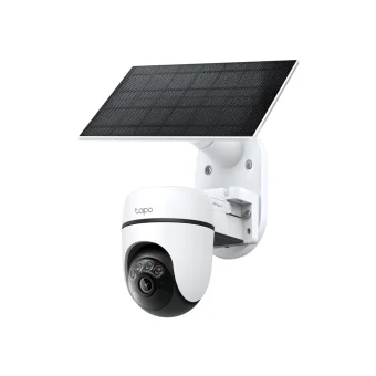TP-Link Tapo C630 kamera + Tapo A201 Solar panel 3K 5MP, H.264, Color Night Vision, microSD, 2×Spotlights, dvosmjerni audio, detekcija pokreta, vodootporna IP65, Wi-Fi, Tapo app