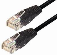 NaviaTec Cat5e UTP Patch Cable 3m black