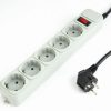 Gembird Surge protector, 5 sockets, 4,5m, white
