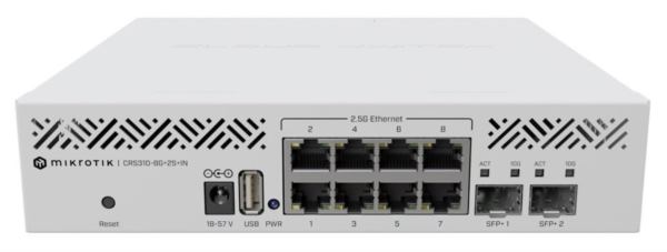 MikroTik Cloud Router Switch CRS310-8G 2S IN
