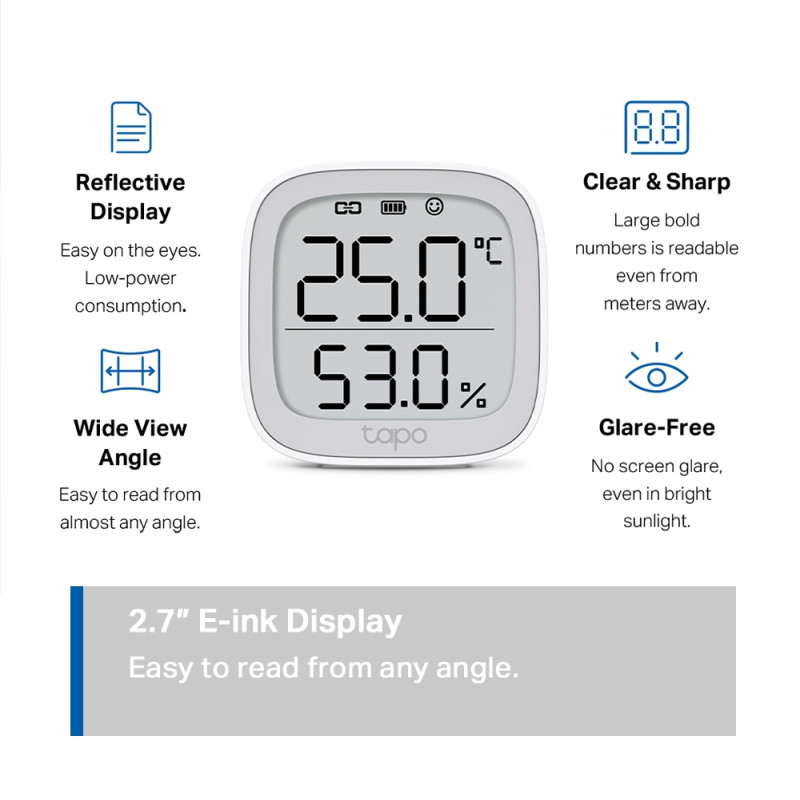 TP-Link Tapo T315 Smart senzor temperature i vlage
