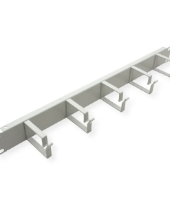Roline 19" 1U organizator kablova, 5 nosača, sivi